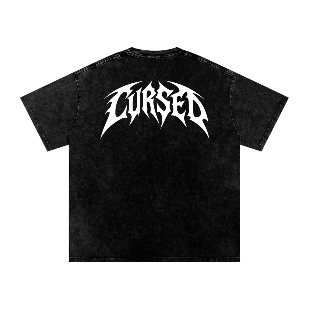 Snow Washed Cursed T
