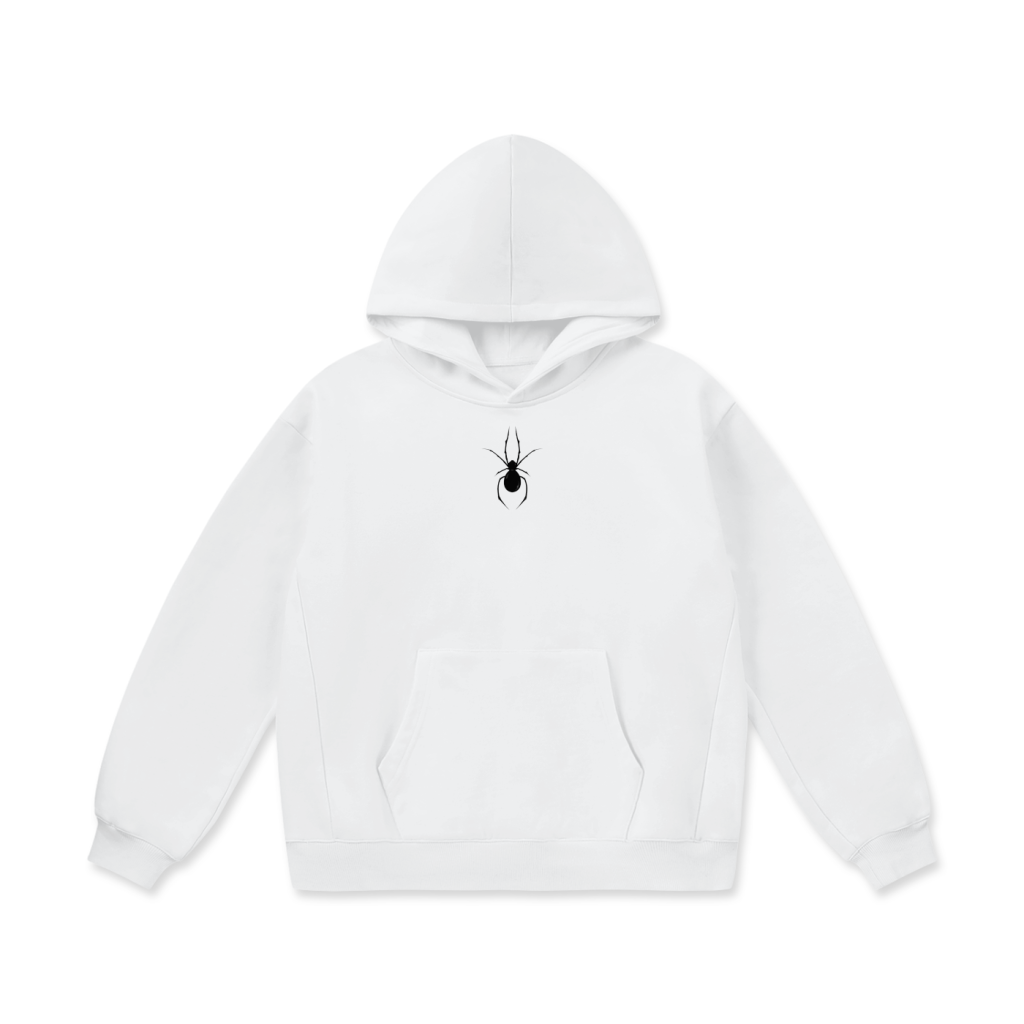 Oversize Heavyweight Fleece Hoodie(spider)